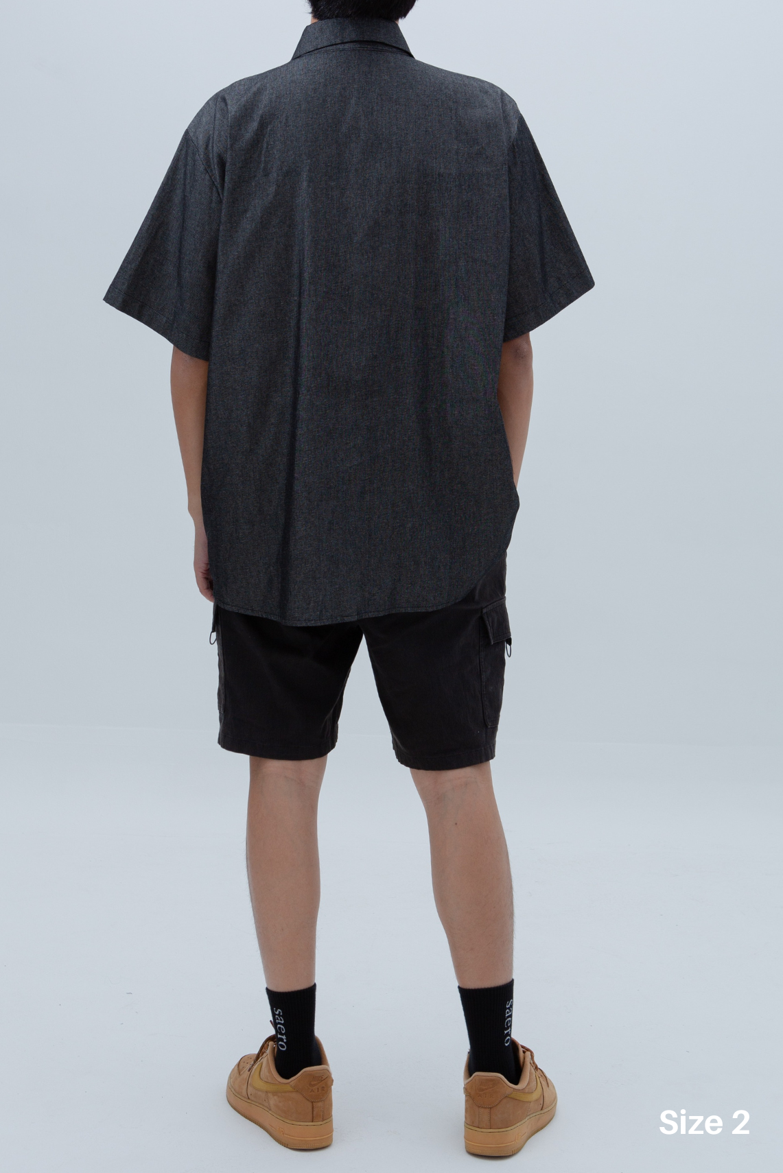 Denim Short Sleeve Shirt