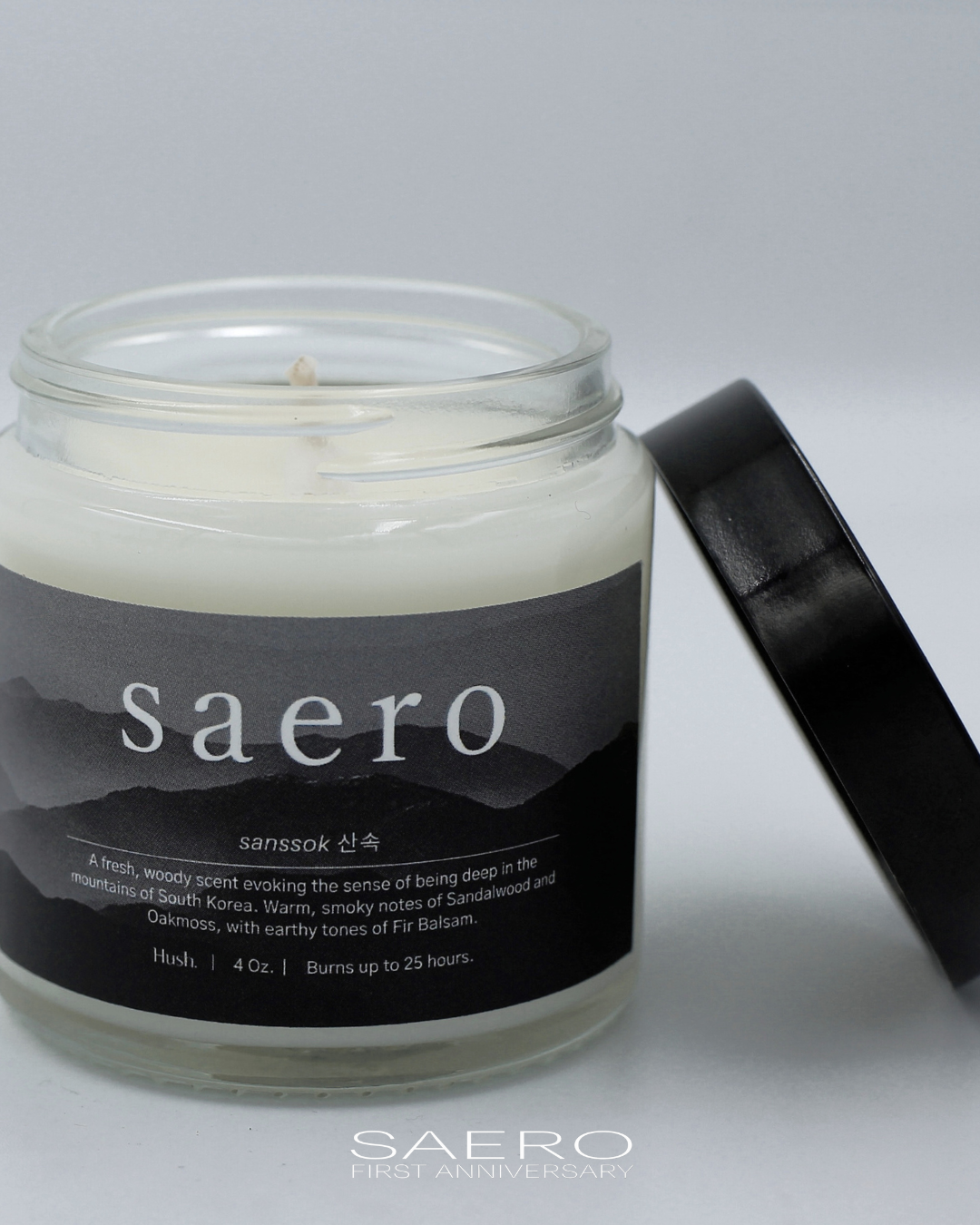 Hush Candle Saero Collective