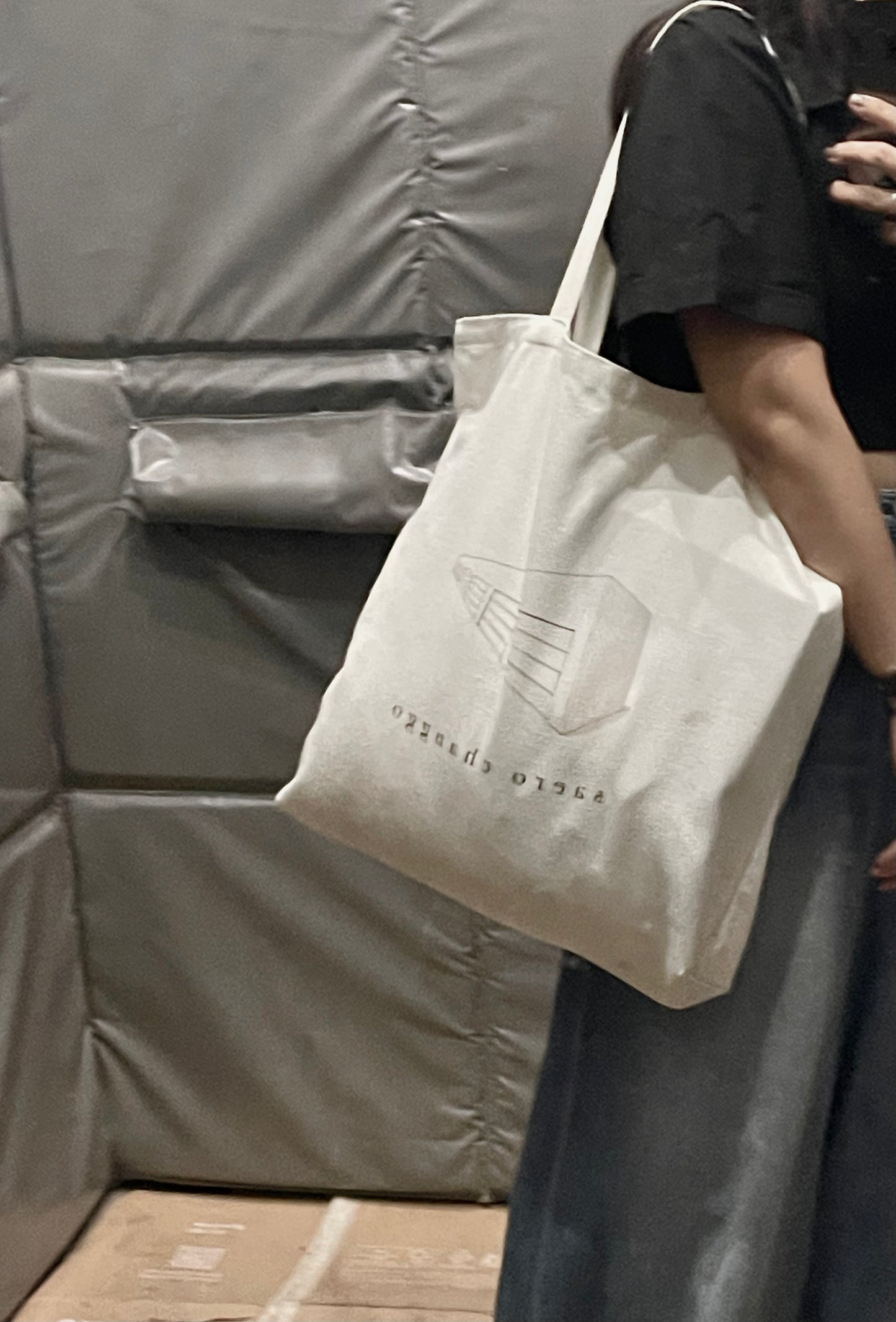 Saero Changgo Large White Tote