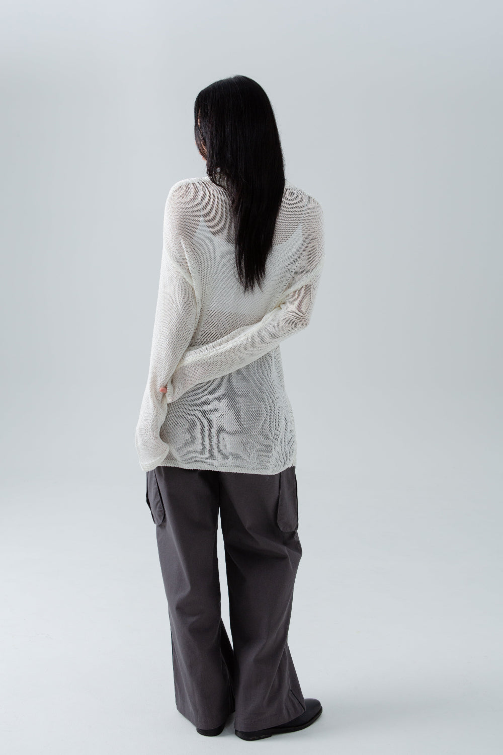 Soft Mesh Longline Top