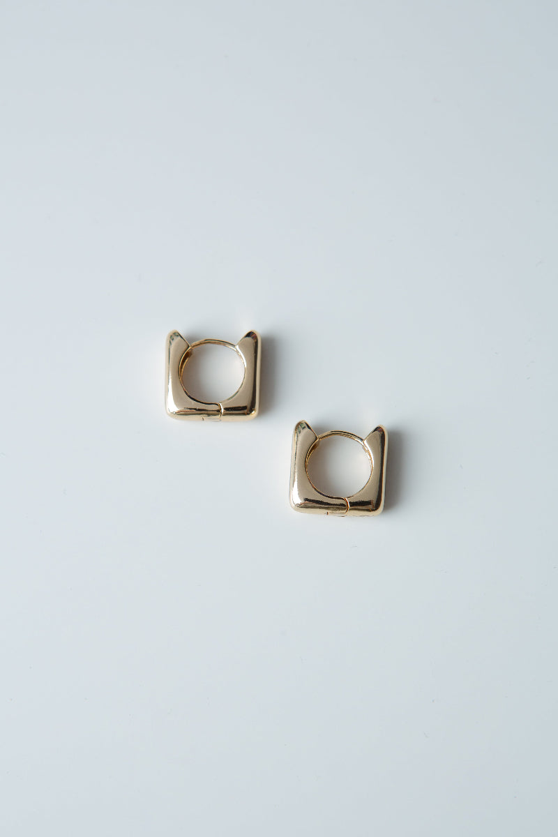 Kkaeji Earrings (Gold Ver.)