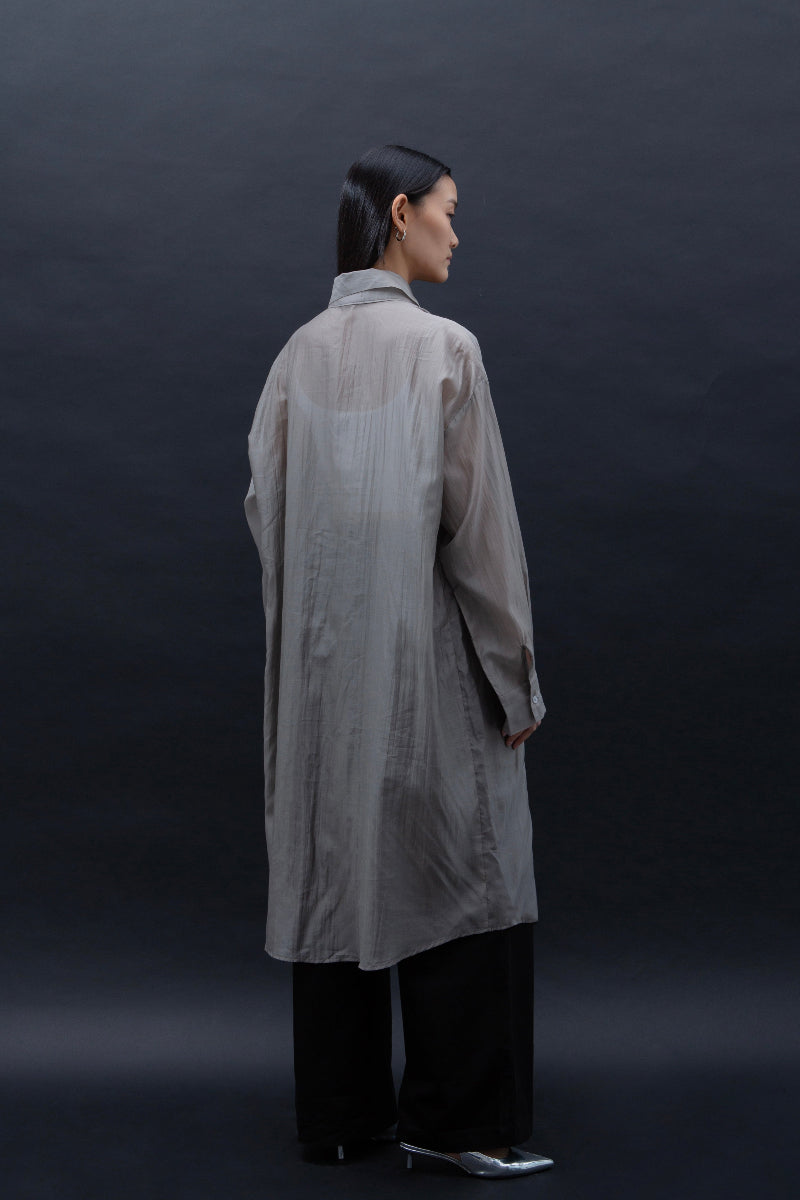 Malgeun Tencel Shirt (Long Ver.)