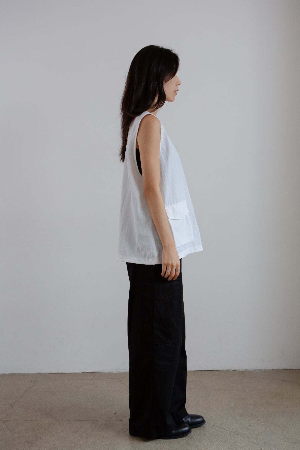 Sleeveless Utility Vest