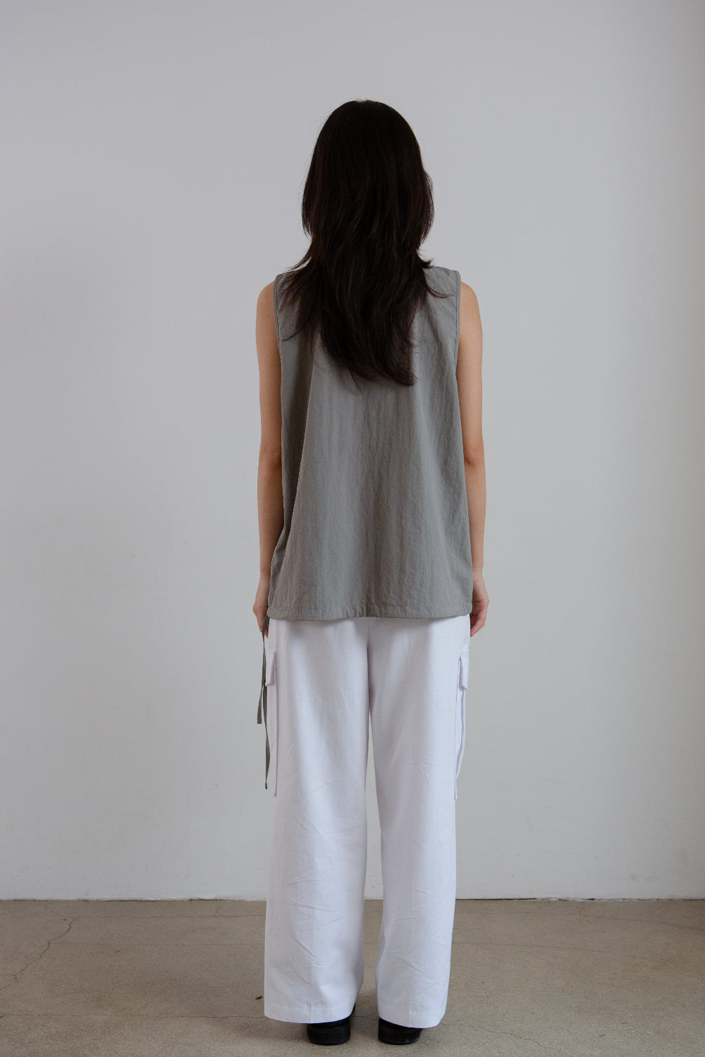 Sleeveless Utility Vest