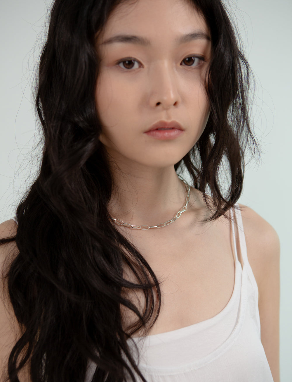 Hayan Link Necklace (Silver Ver.)