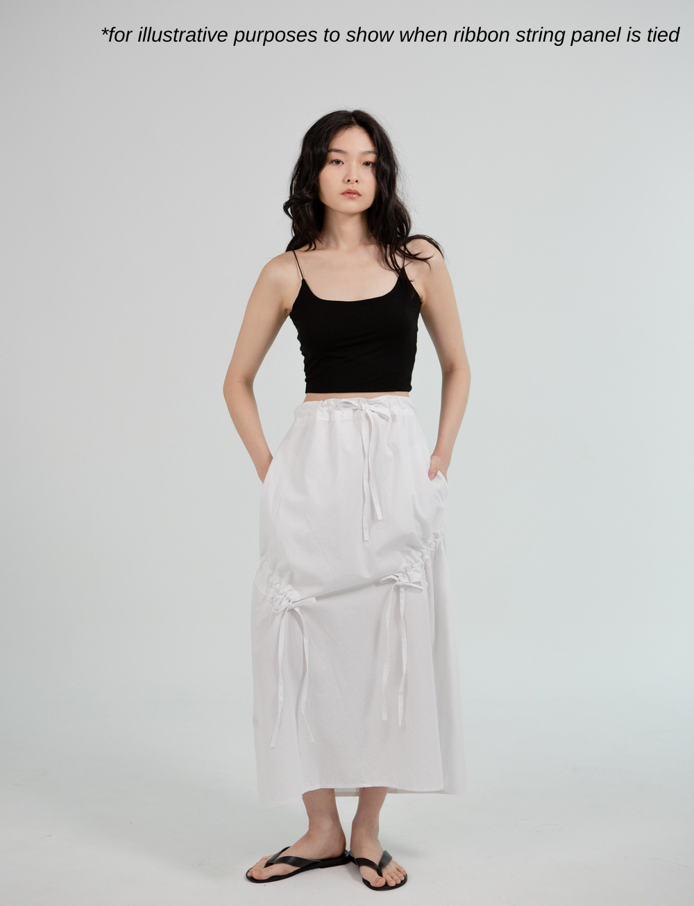 Geun Ribbon Skirt