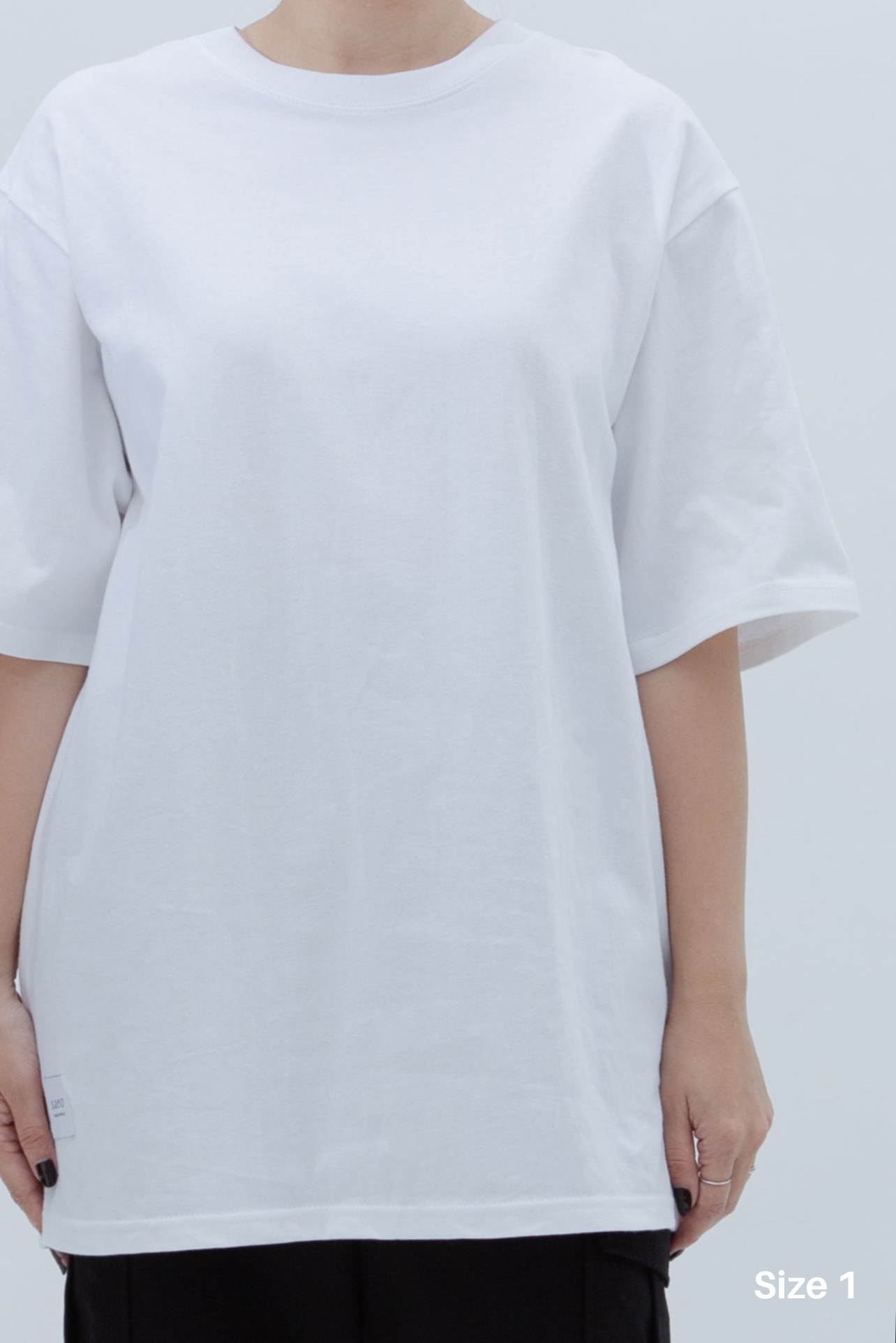 Basic Oversized Tee (Cotton 16 Ver.)