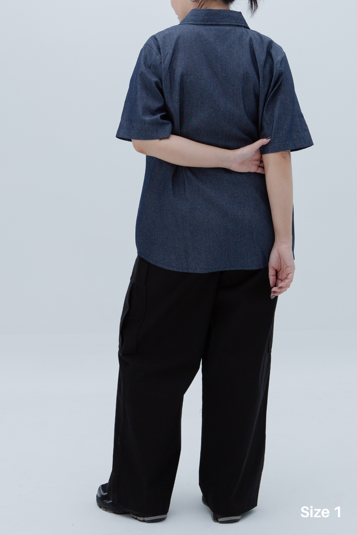 Denim Short Sleeve Shirt