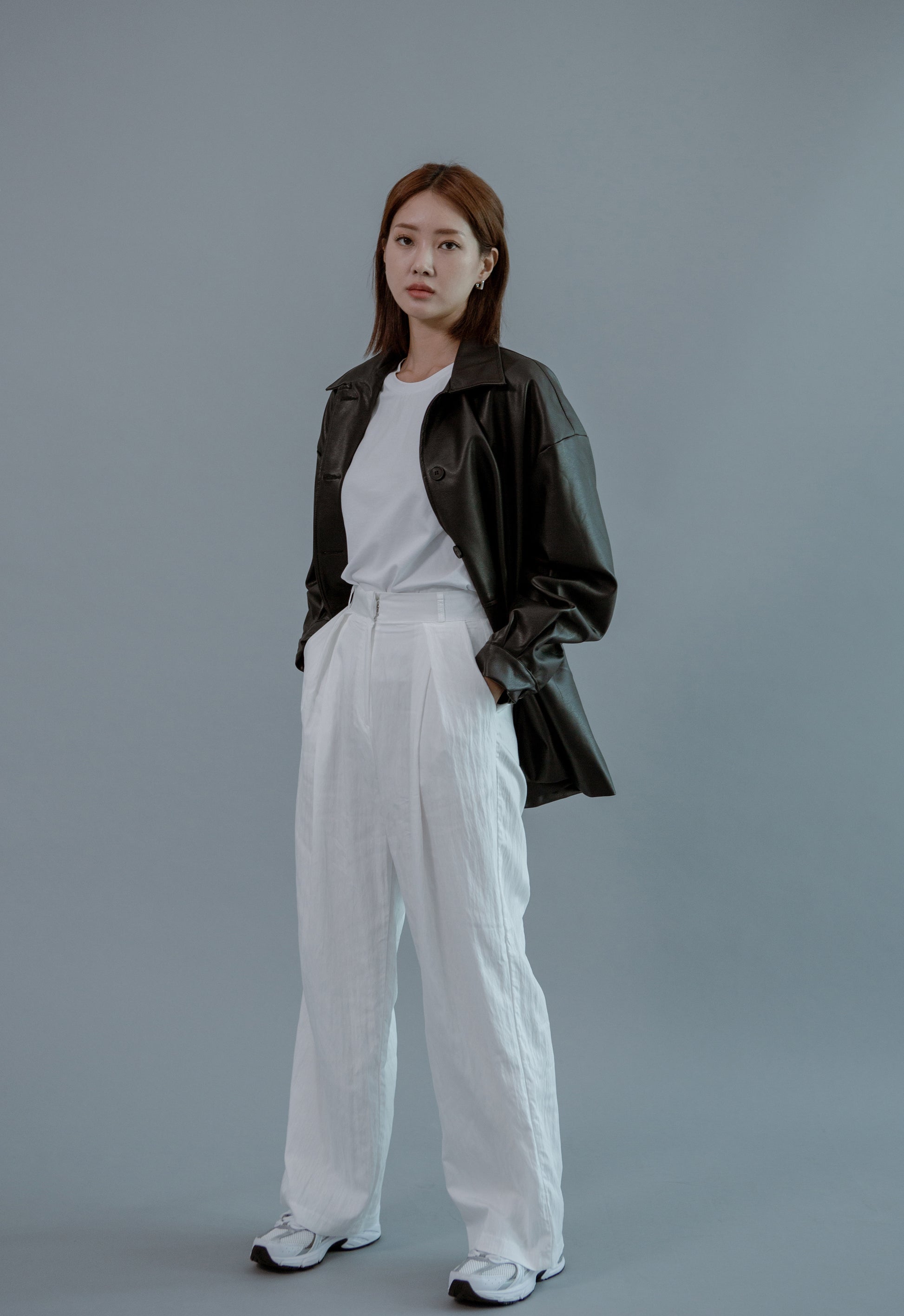 Saero Collective Made in Korea Korean Fashion Singapore Minimalist Fashion Korean Clothes and Accessories Leather Jacket