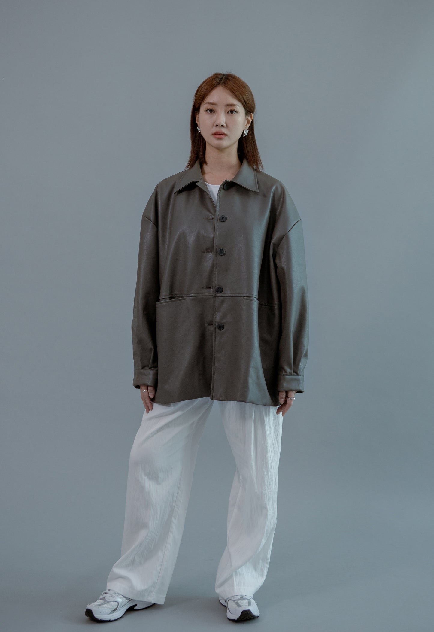 Saero Collective Made in Korea Korean Fashion Singapore Minimalist Fashion Korean Clothes and Accessories Leather Jacket