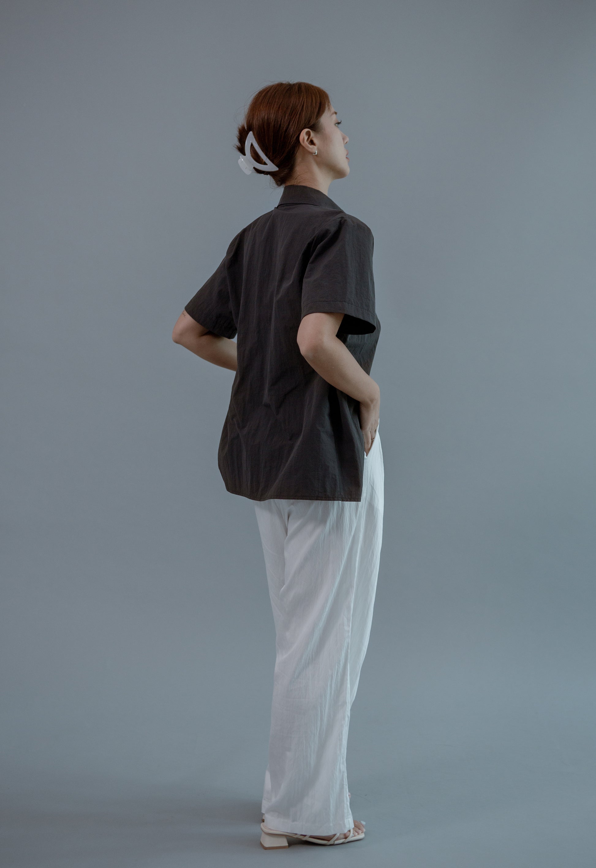 Saero Collective Korean Fashion Singapore Korean Accessories Made in Korea Minimalist Fashion Charcoal