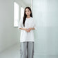 Ribbon Wide-leg Track Pants