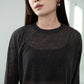 Sheer Long Sleeve Top