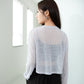 Sheer Long Sleeve Top