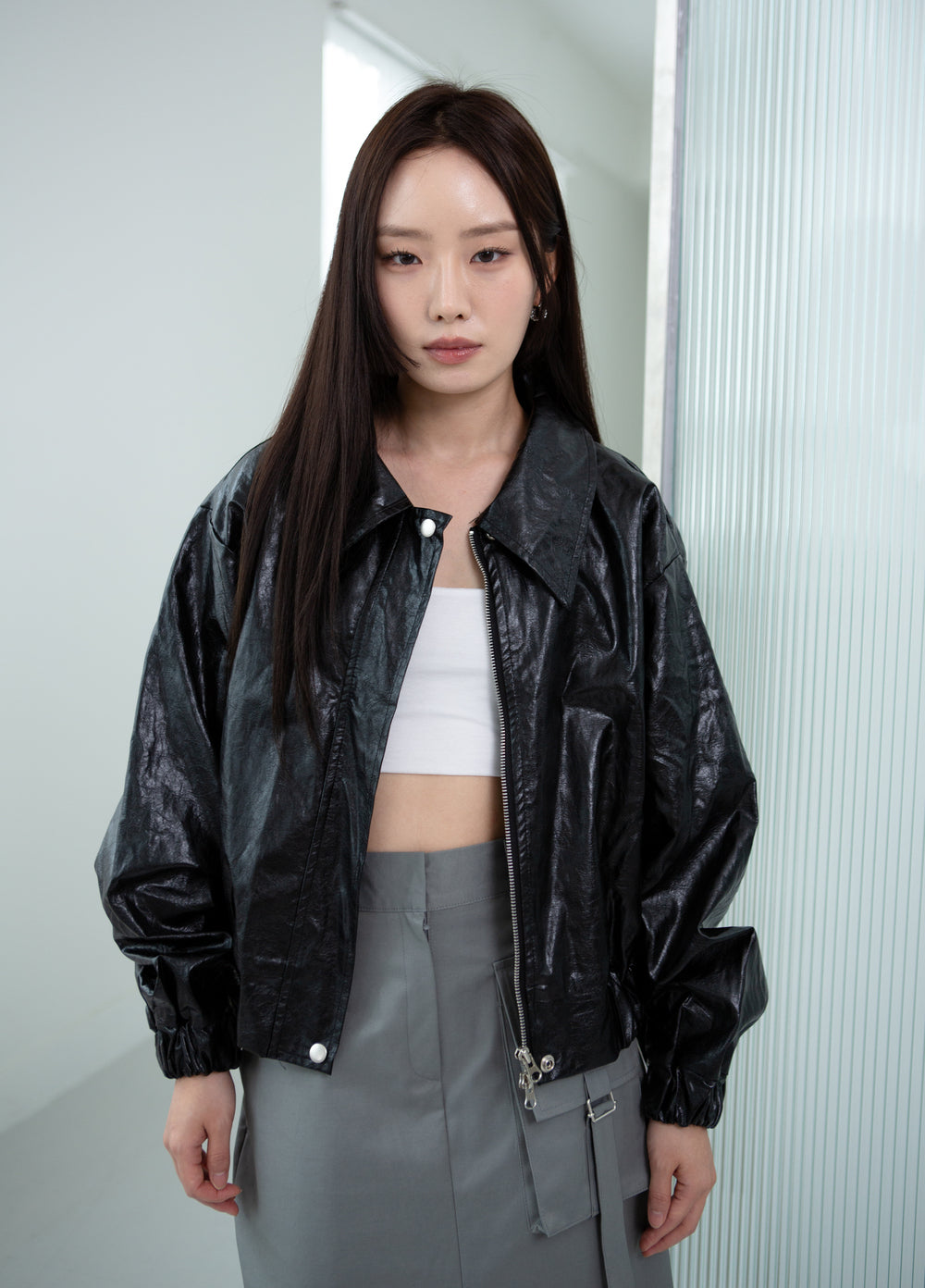 City Pleather Jacket