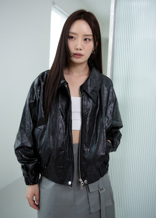 City Pleather Jacket