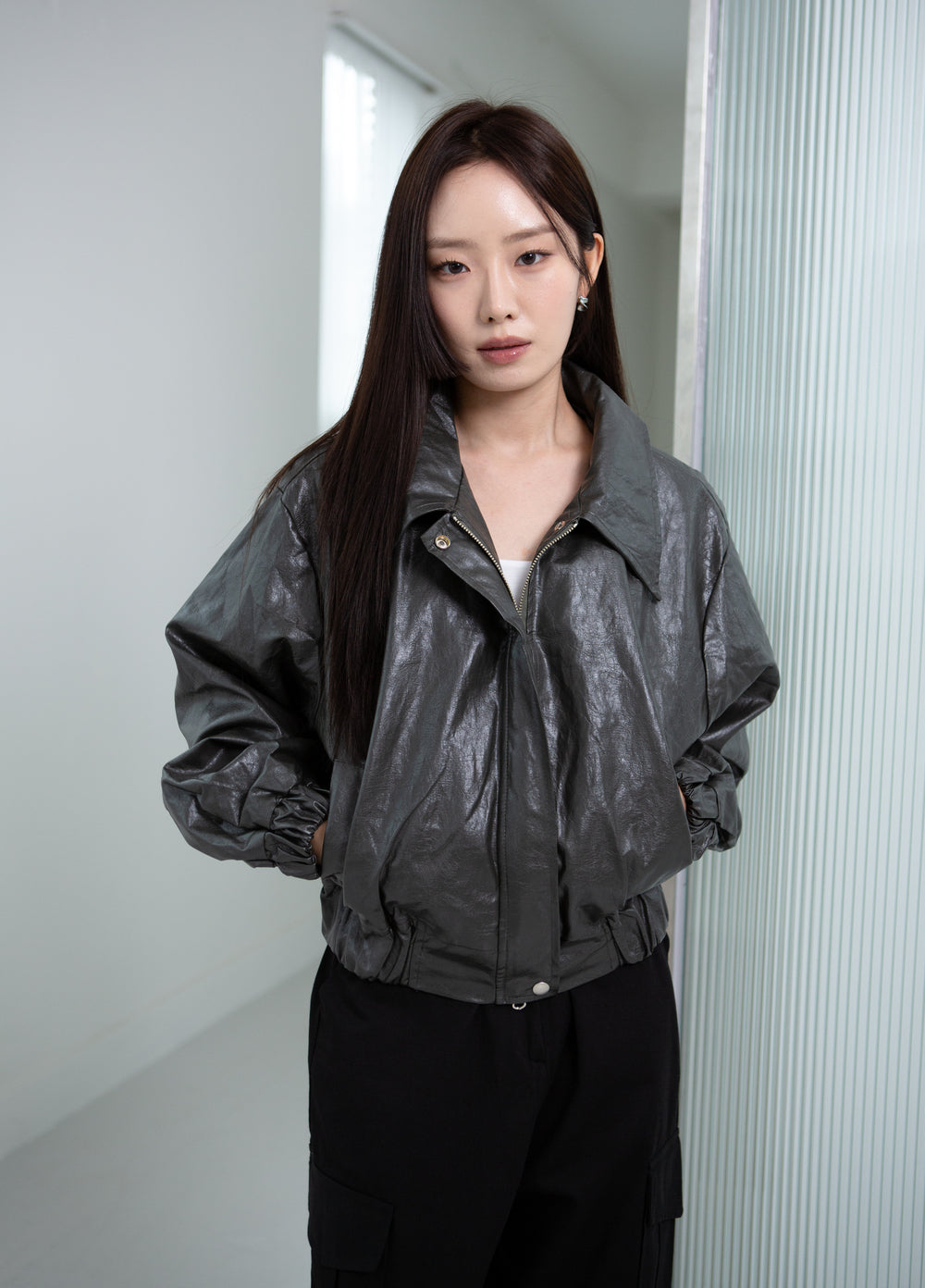 City Pleather Jacket