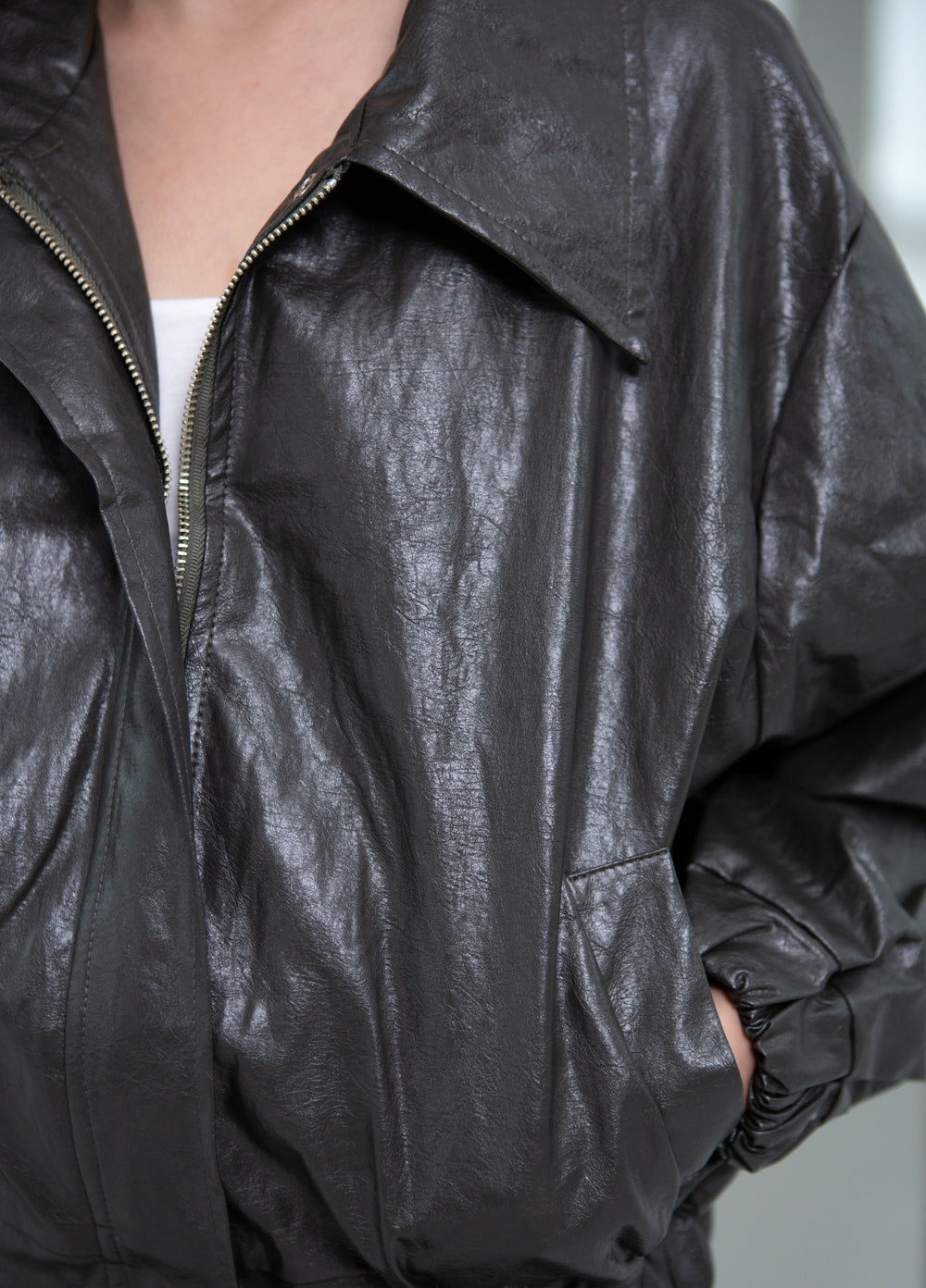 City Pleather Jacket