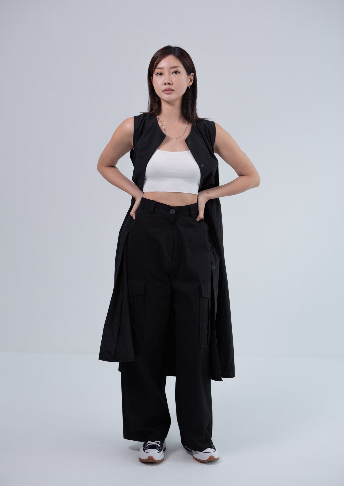 Saero Collective Made in Korea Korean Fashion Singapore Black Dress Korean Accessories Jewellery Minimalist Fashion