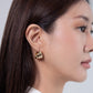 Threefold Earrings (Gold Ver.)