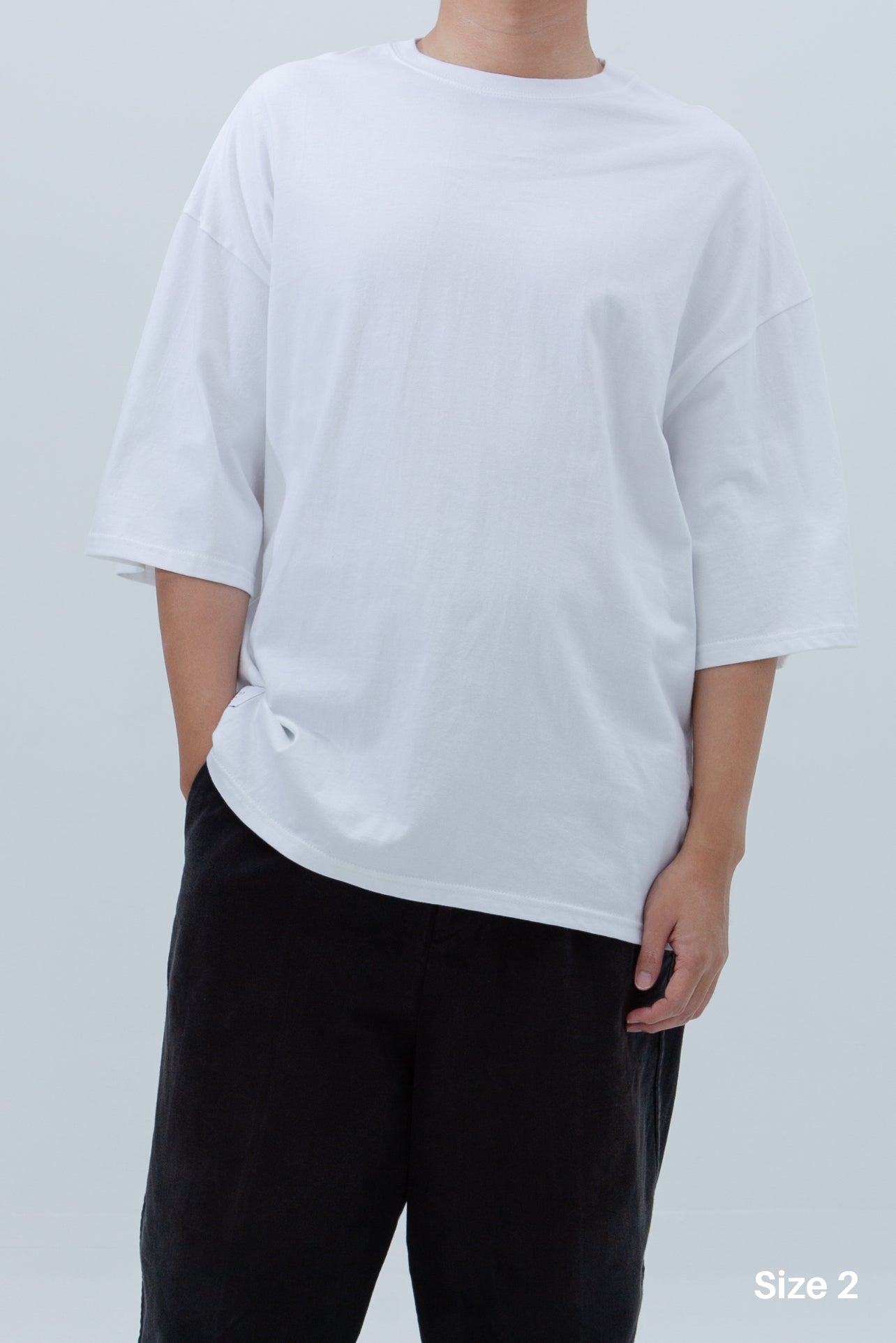 Basic Oversized Tee (Cotton 16 Ver.)