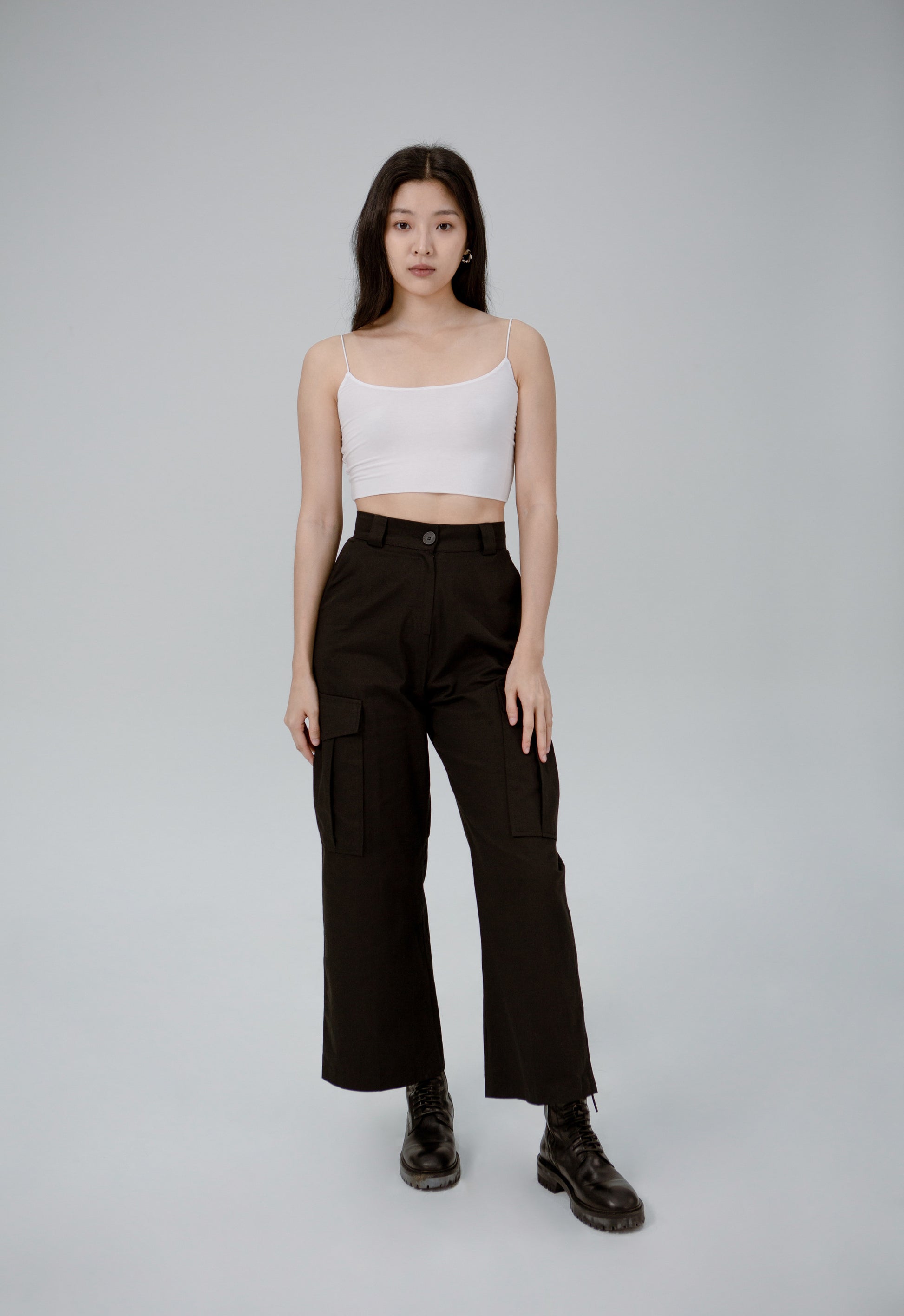 Saero Collective Korean Fashion Singapore Korean Accessories Earrings Made in Korea Seoul Minimalist Korean Fashion Tencel Top