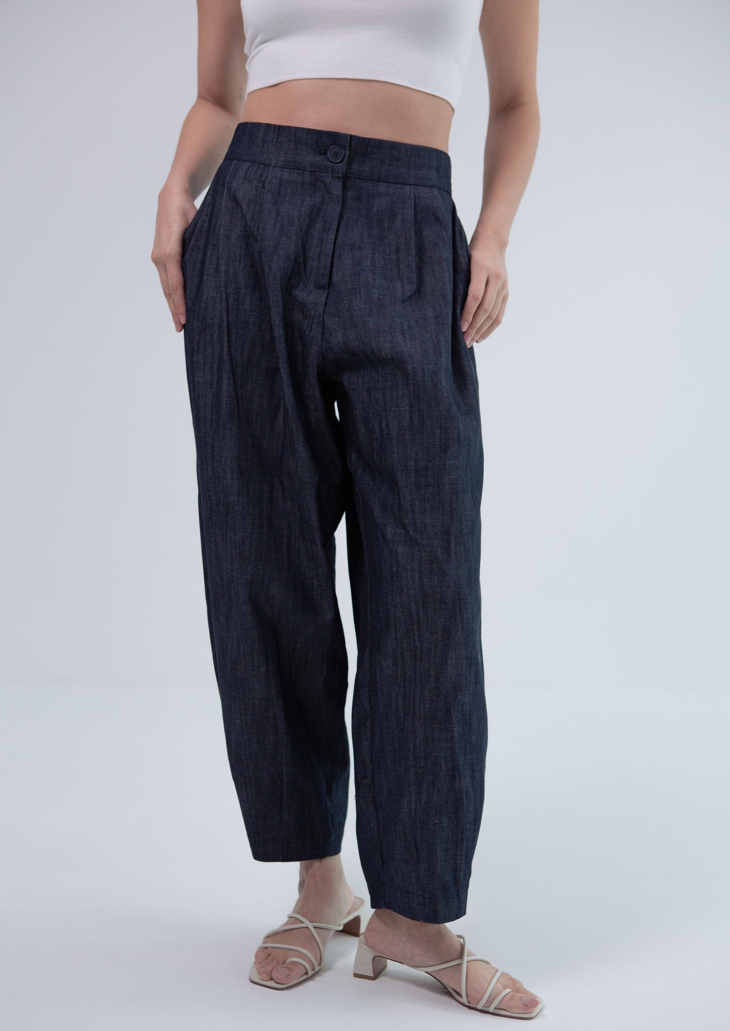 Denim Chino Pants