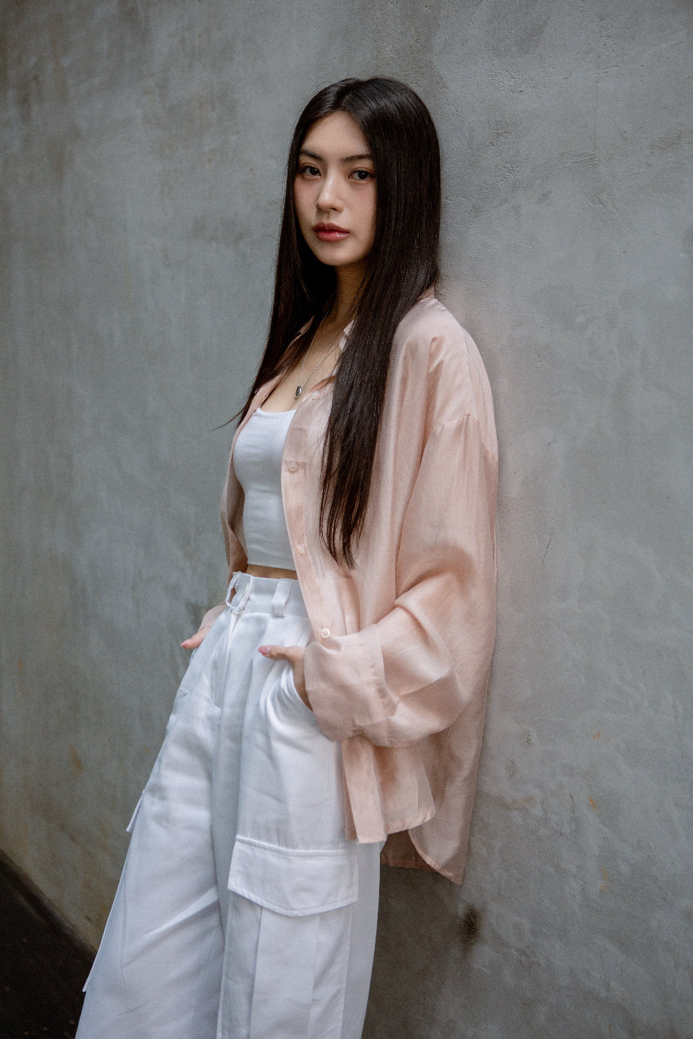 Malgeun Tencel Shirt