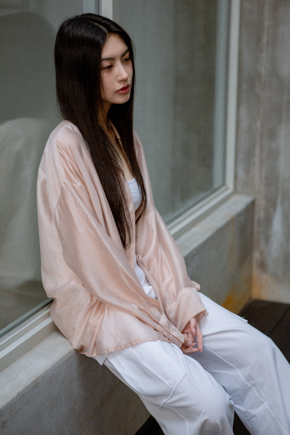 Malgeun Tencel Shirt
