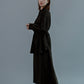 Saero Collective Made in Korea Korean Fashion Singapore Minimalist Fashion and Accessories Korean Clothes Black Midi Skirt