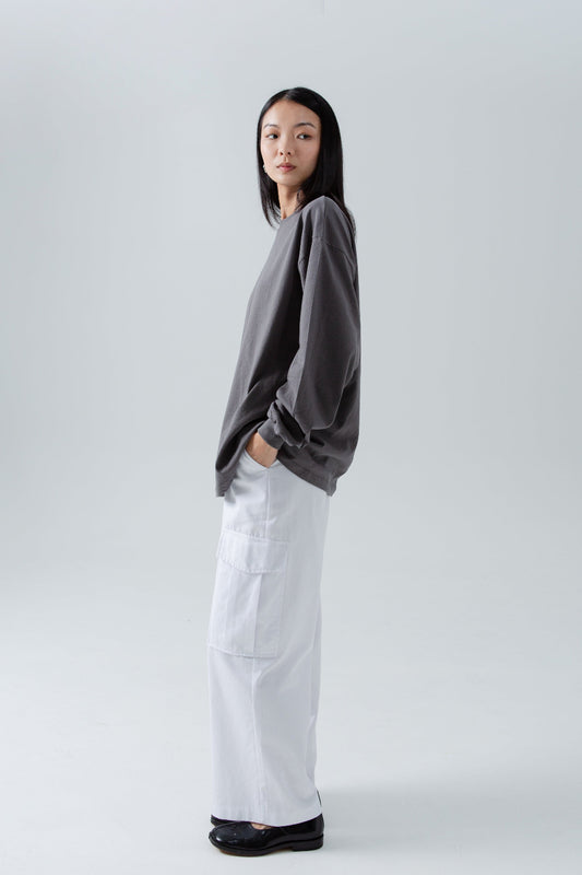 Relaxed Long Sleeve Crew Top