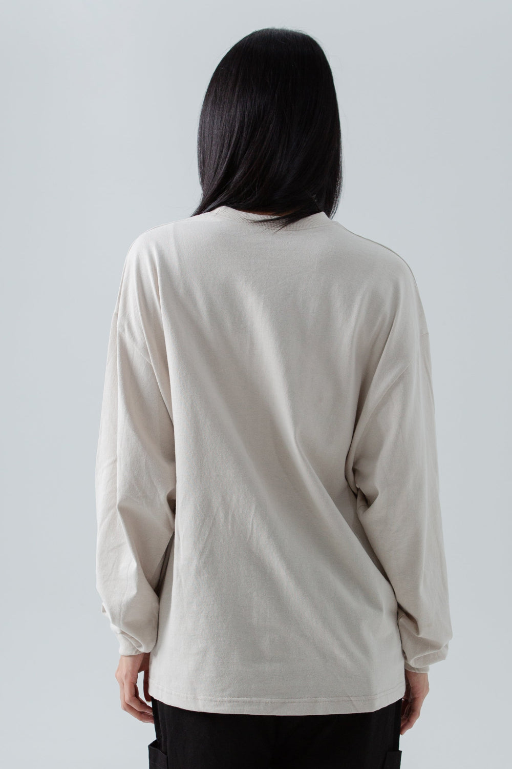 Relaxed Long Sleeve Crew Top