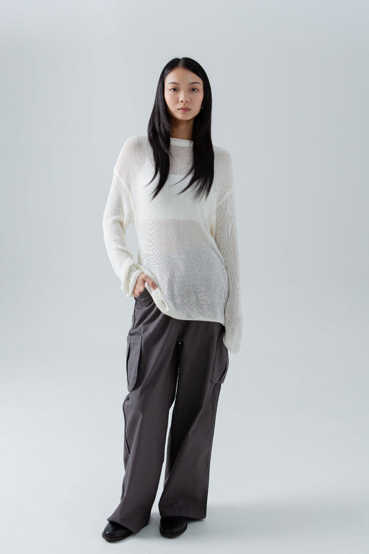 Soft Mesh Longline Top