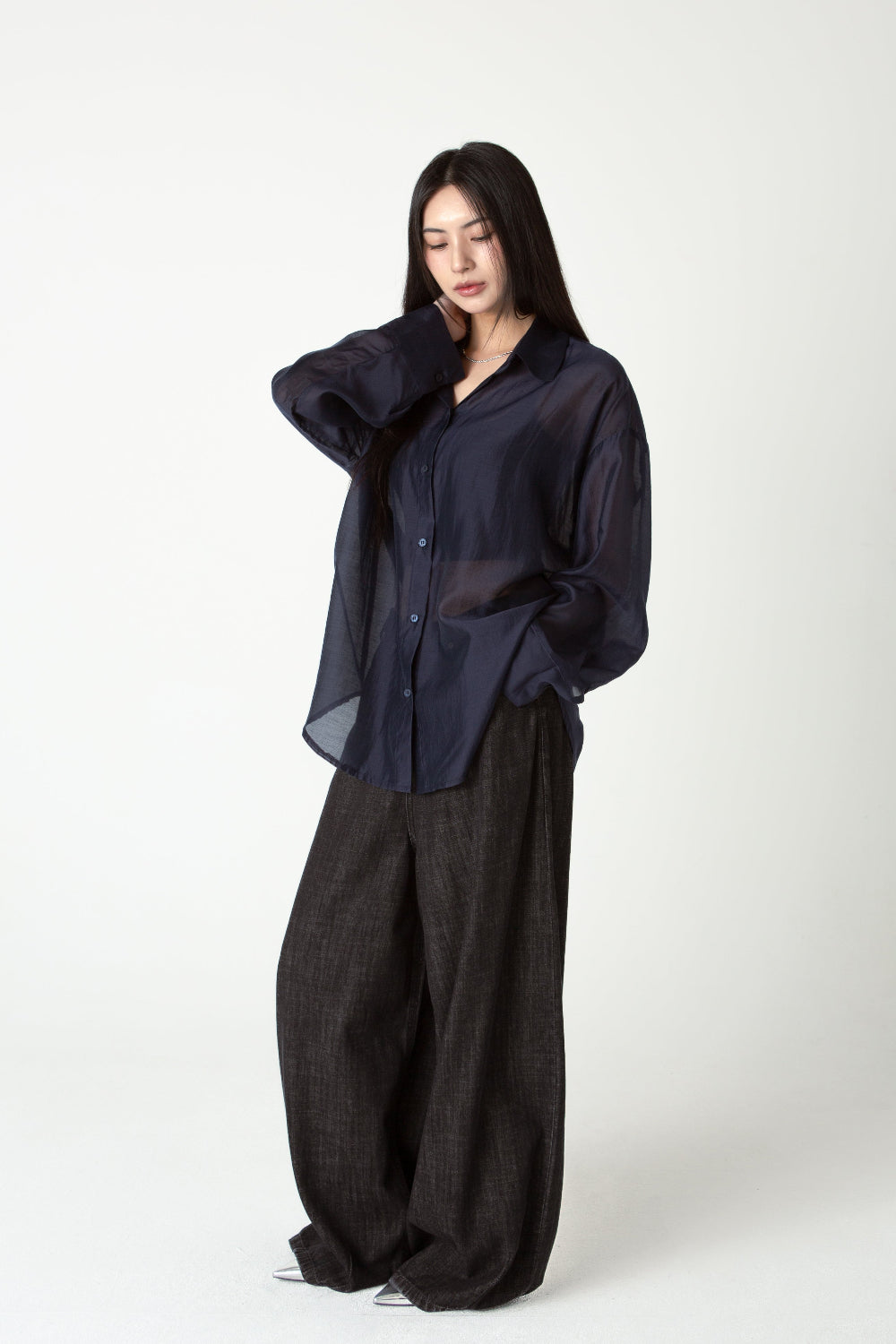Malgeun Tencel Shirt