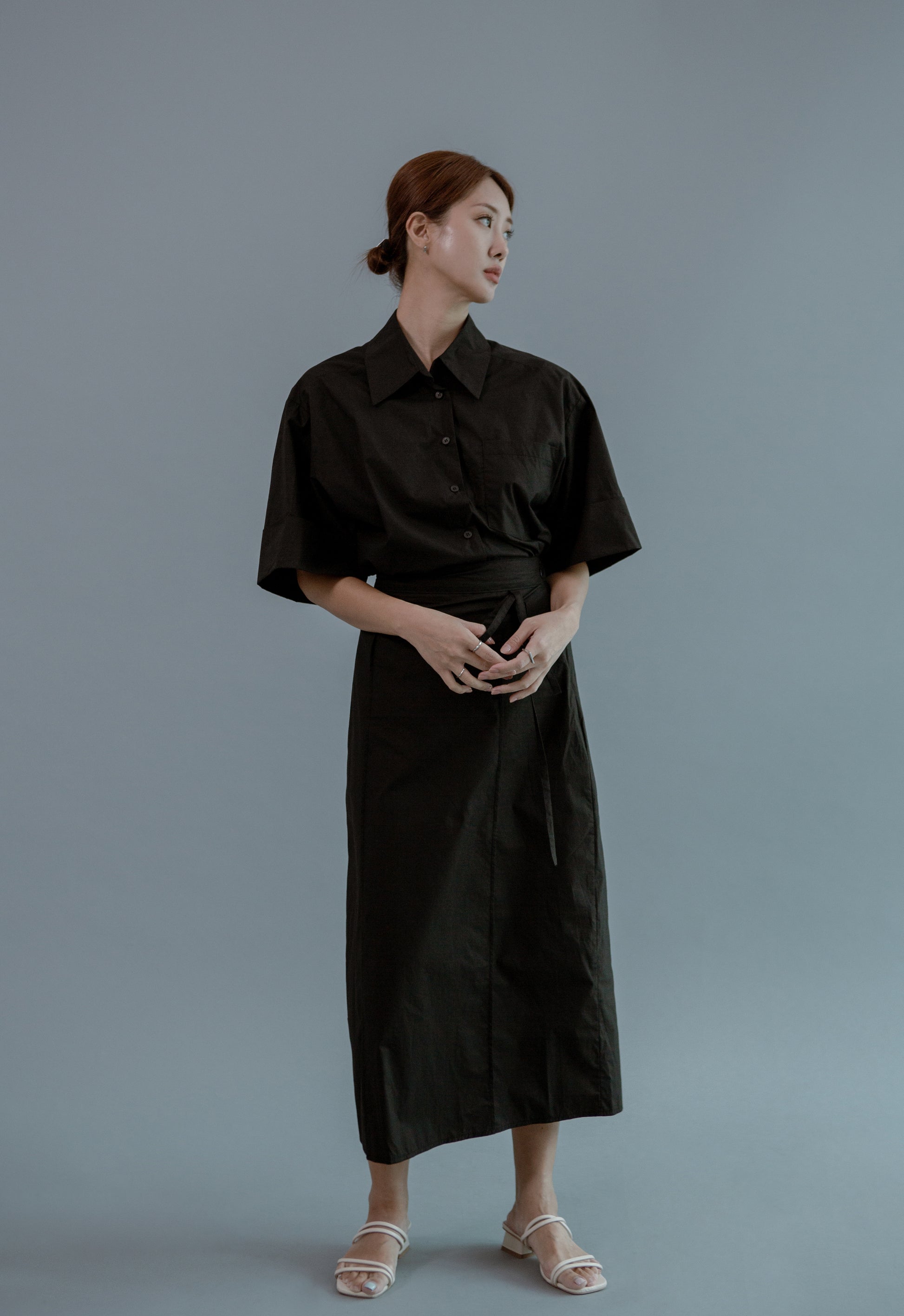 Saero Collective Made in Korea Korean Fashion Singapore Minimalist Fashion and Brass Accessories Earrings Korean Clothes