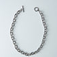 Bold Chain Necklace (Rhodium Ver.)