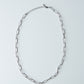 Hayan Link Necklace (Rhodium Ver.)