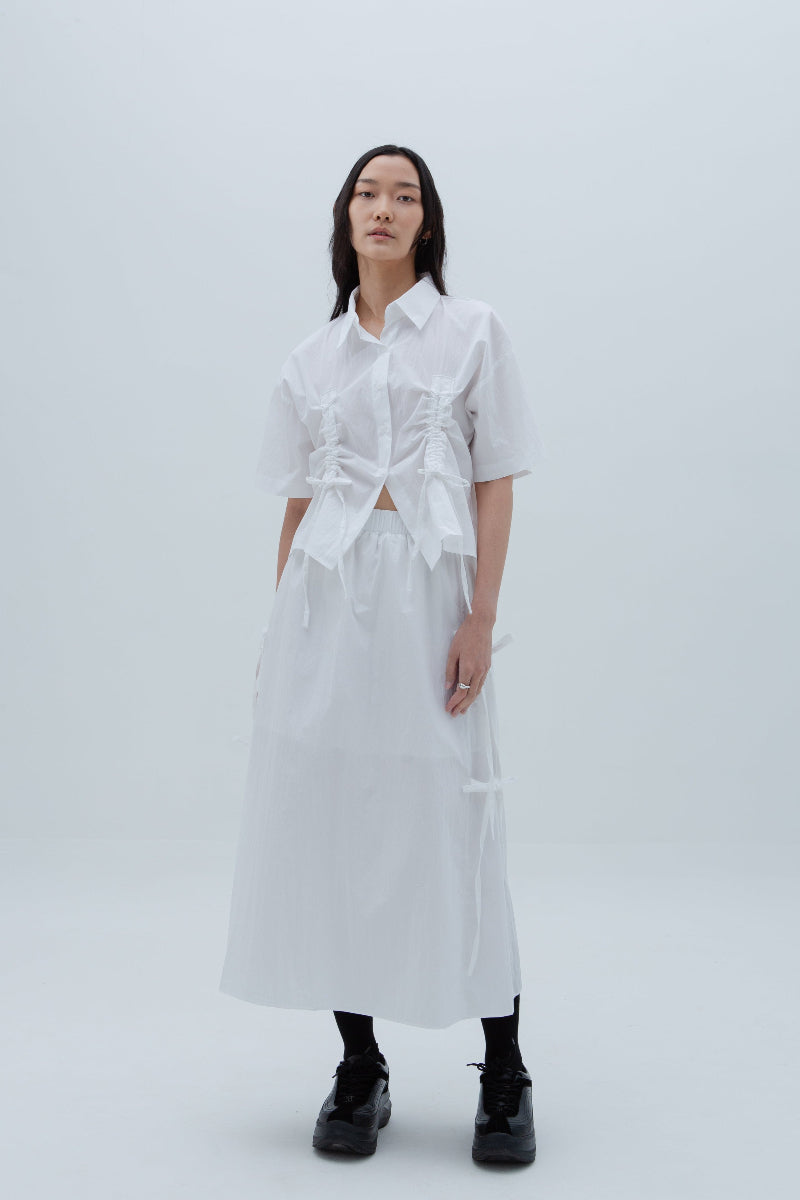 Ribon Short Sleeve Top [Reorder Open]