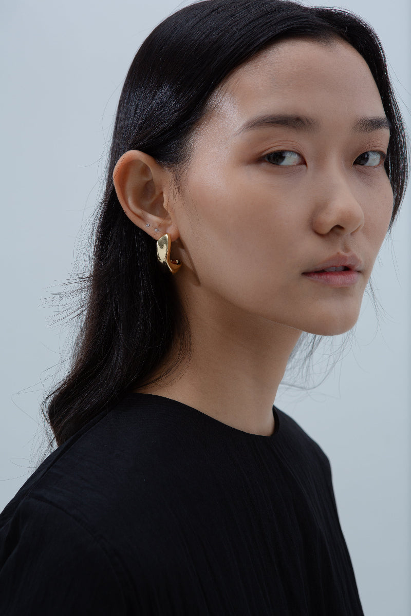 Rawboned Earrings (Gold Ver.)