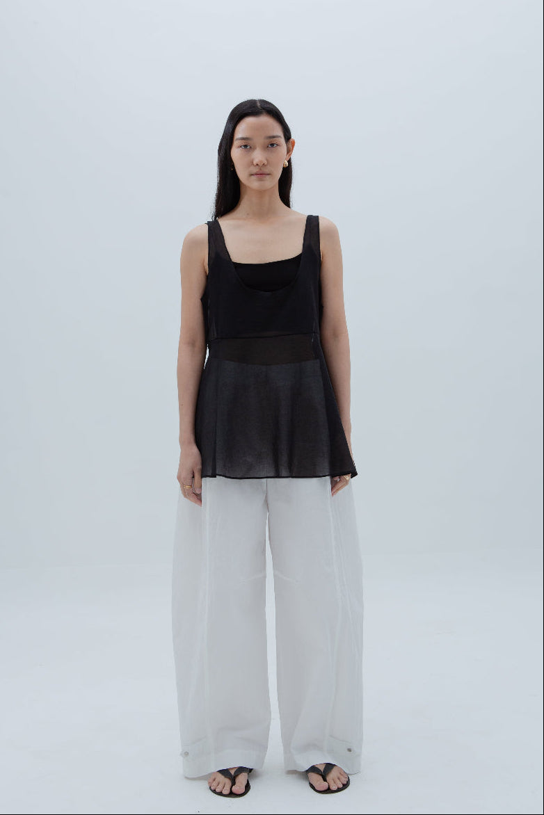 Relaxed Wide-leg Pants