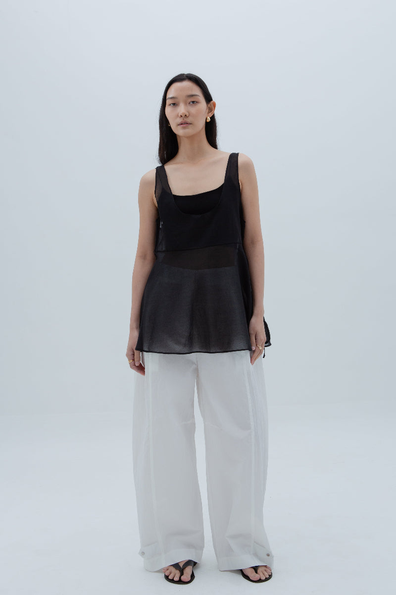 Relaxed Wide-leg Pants