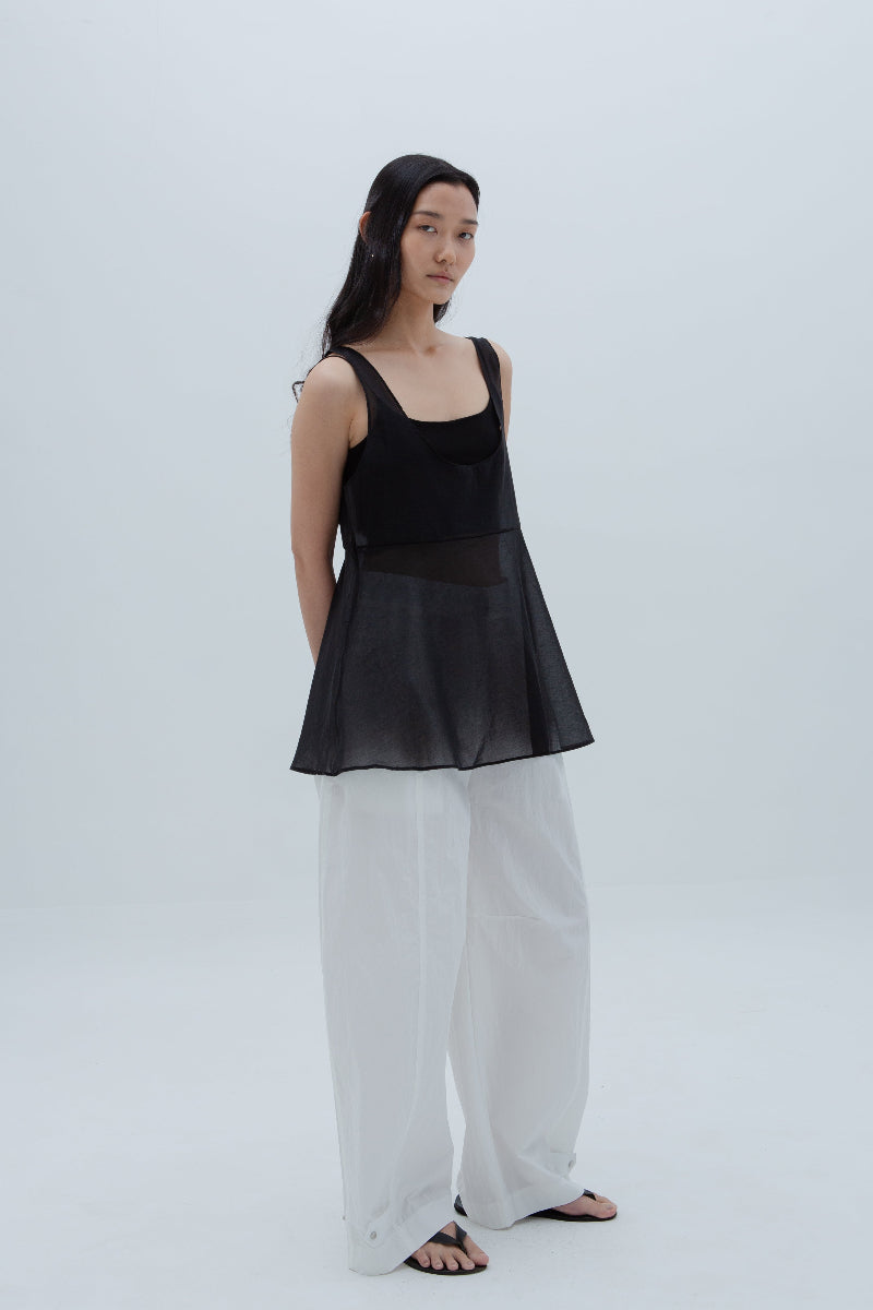 Relaxed Wide-leg Pants