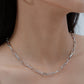 Hayan Link Necklace (Rhodium Ver.)