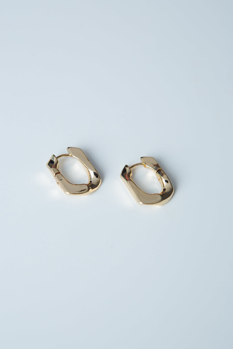 Molten Loop Earrings (Gold Ver.)