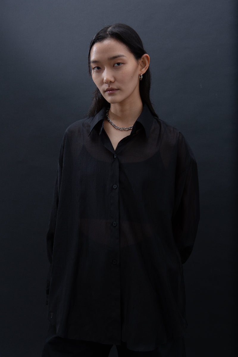 Malgeun Tencel Shirt [Reorder Open]