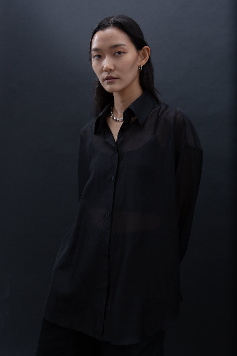 Malgeun Tencel Shirt [Reorder Open]