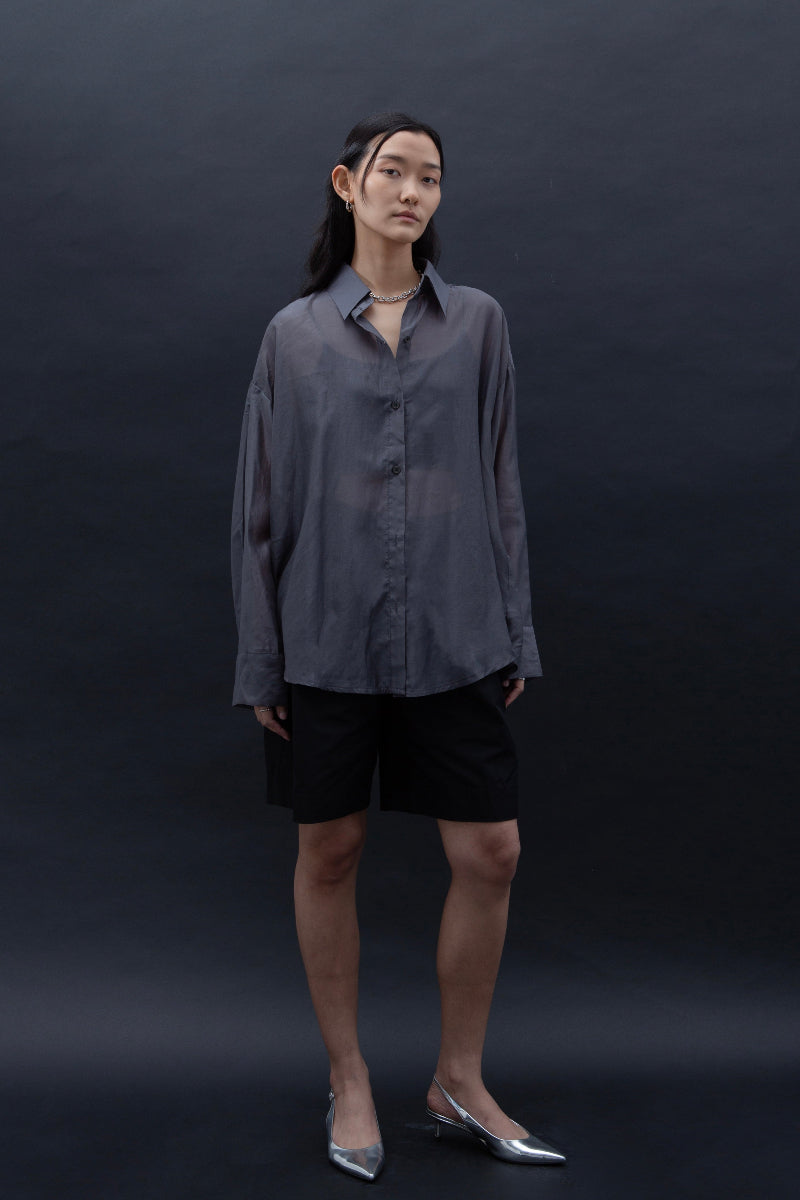 Malgeun Tencel Shirt [Reorder Open]