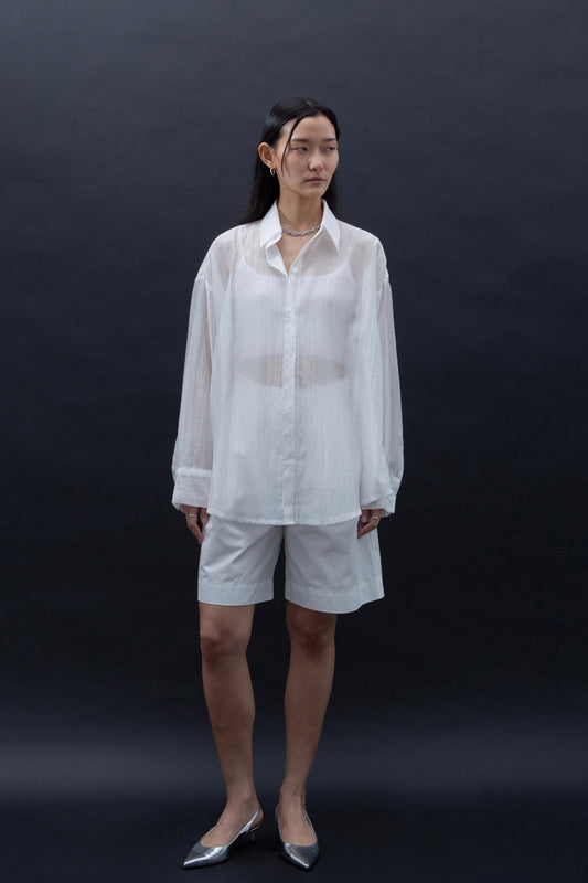 Malgeun Tencel Shirt [Reorder Open]