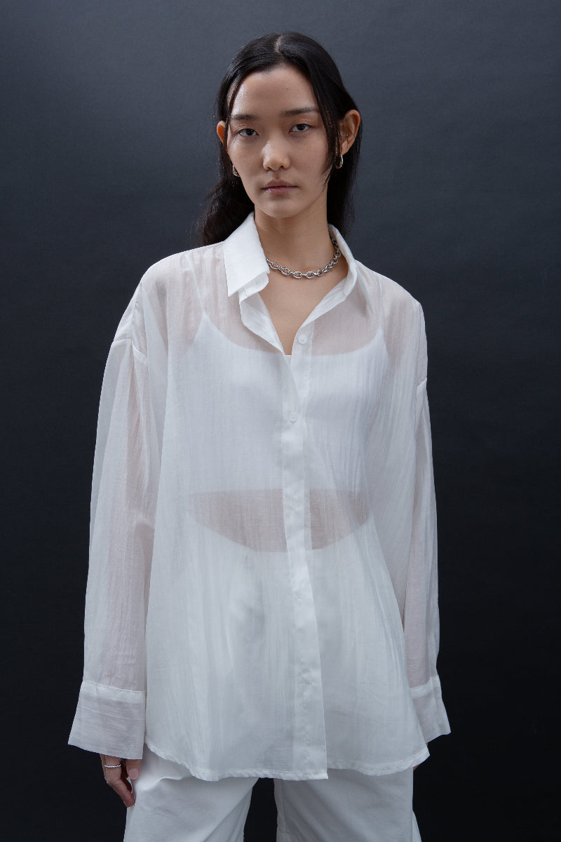 Malgeun Tencel Shirt [Reorder Open]