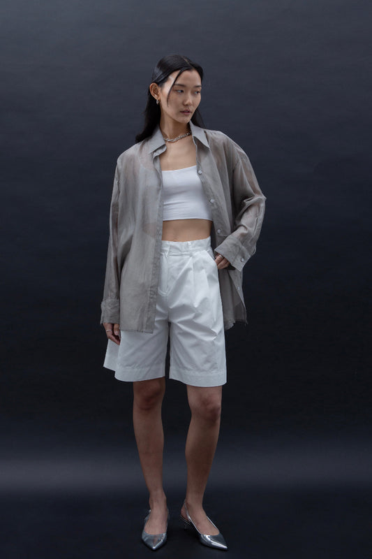 Malgeun Tencel Shirt [Reorder Open]